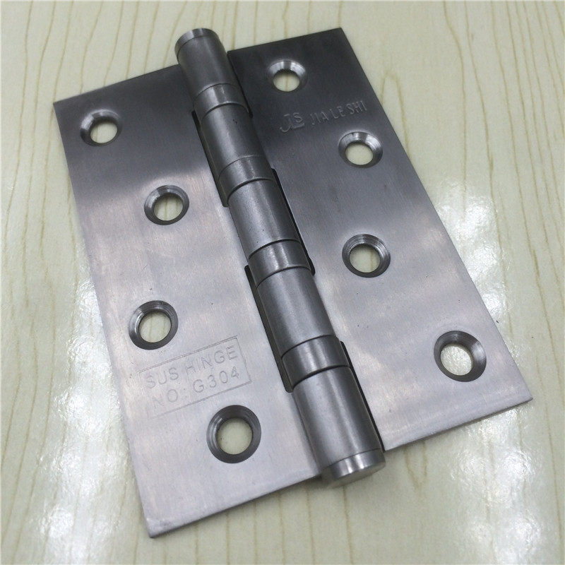 Thickened stainless steel hinge 4 inch thickened silent bearing hinge door hinge wooden door hinge 4X3X2 5 hinge