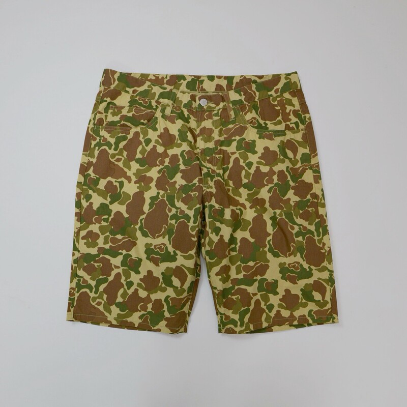 Japanese Style Commuter Camouflage Casual Men's Thin Mid-Length Pants