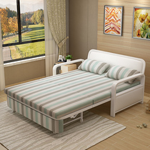 Sofa Bed Foldable Living Room Double 1 5 m Small Family Style Province Space 1 2 Fabric Versatile Dual-use Single Bed