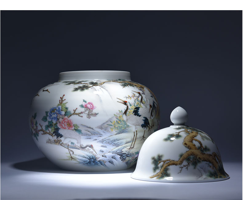 Cheng DE xuan tea set, jingdezhen ceramic checking porcelain tea pot hand - made pastel 12 f celebration of liuhe