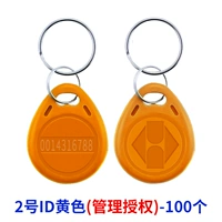 № 2 ID 100 желтого цвета (разрешение на управление)