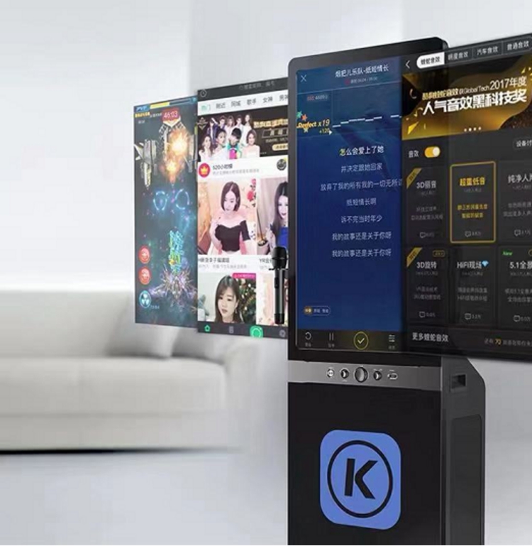 专业家庭K歌机,坐享4000万正版曲库