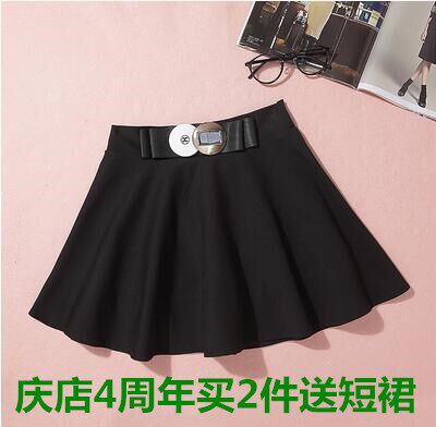 New Spring and Autumn New Beautiful Skirts Skirts Half-length Women's Short Skirts Thickened Puff Skirts Pleated A-line Umbrella Skirts