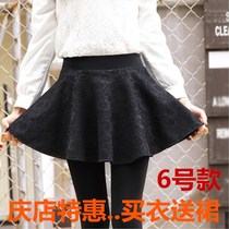 Winter style Spring and autumn new products Dance fake two pieces of underpants dress pants outside wearing big code women with high waist and women pants black long pants