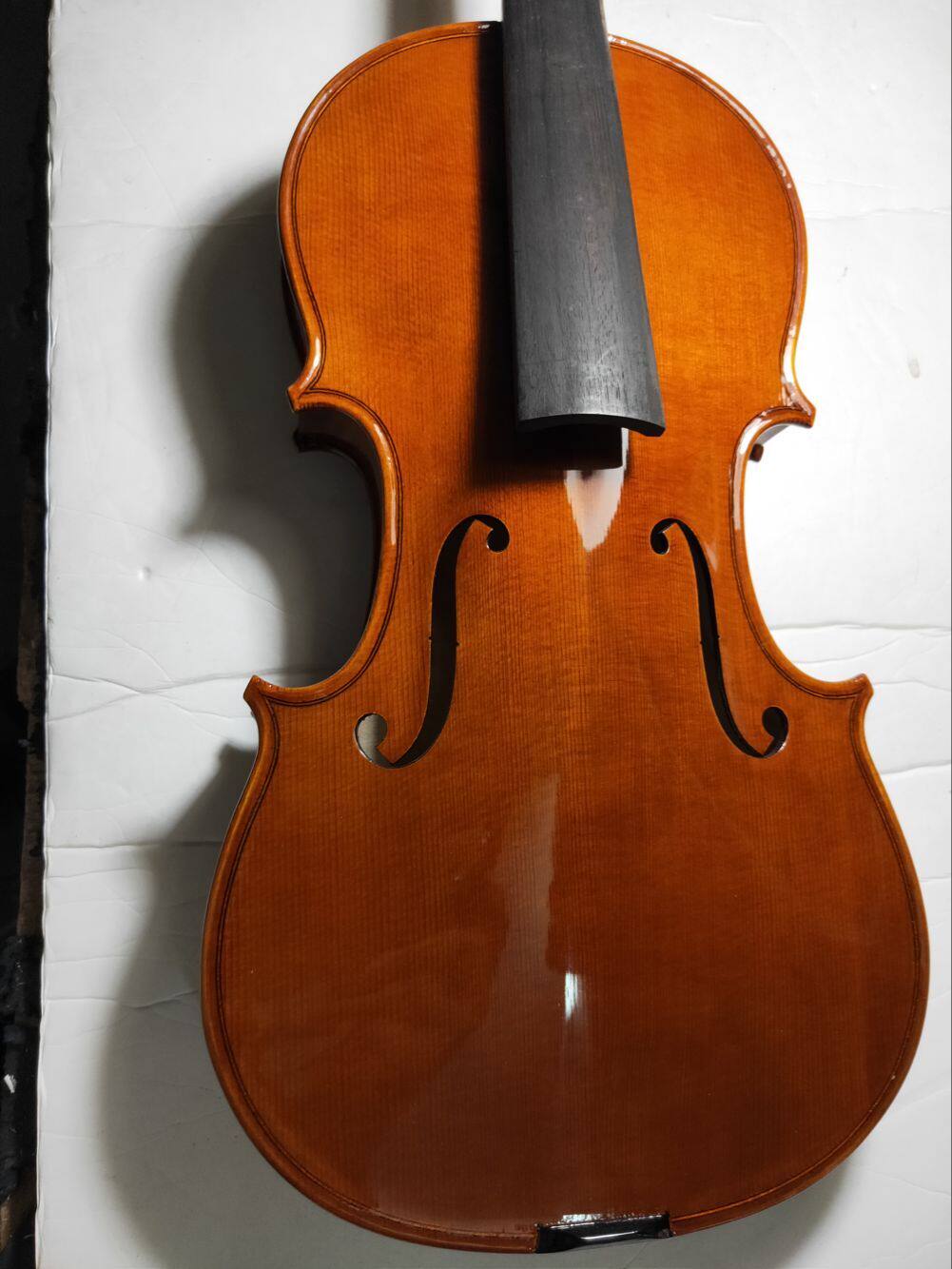 Handmade red oil paint violin Sichuan material Tiger pattern violin Beginner exam practical violin