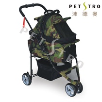 Taiwan Peide Ao pet cart 312-separate detachable portable security cat car green