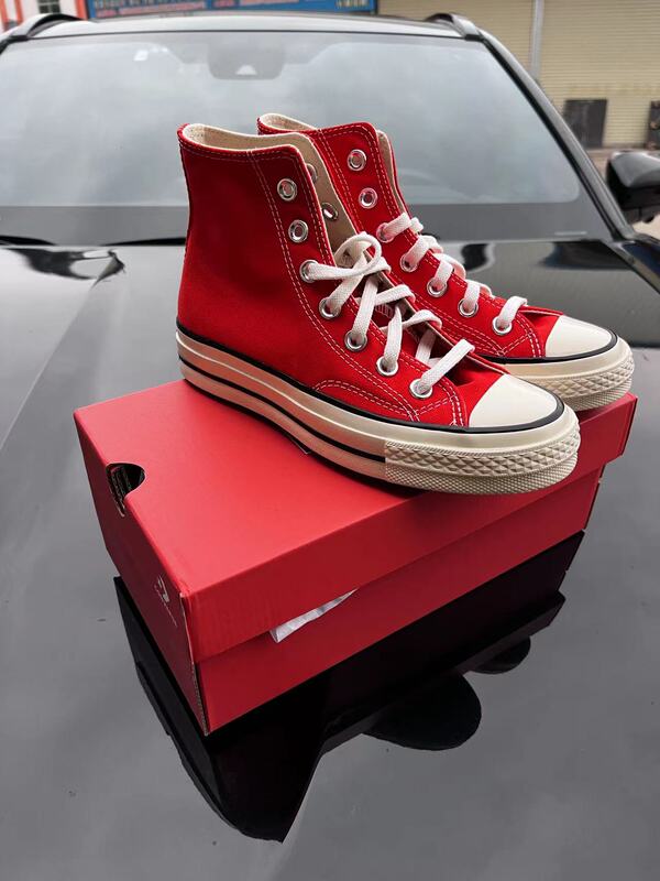 Converse Chuck 70 New Year Red Pink High Top Couple Canvas Shoes A08184C A06525C Converse Chuck 70 New Year Red Pink High Top Couple Canvas Shoes A08184C A06525C