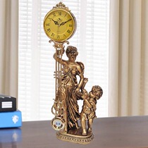 Living room sitting clock clock home decoration antique art clock fashion craft clock European watch personality home watch