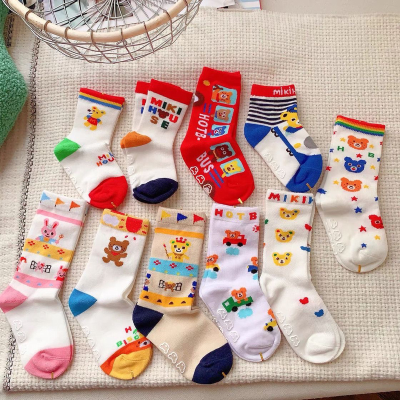 Japanese-Style Mk Children's Socks, Unisex Non-Slip Cotton Mid-Tube Socks, In-Stock Soft Socks, Floor Socks, Baby Cartoon Socks Japanese-Style Mk Children's Socks, Unisex Non-Slip Cotton Mid-Tube Socks, In-Stock Soft Socks, Floor Socks, Baby Cartoon Socks