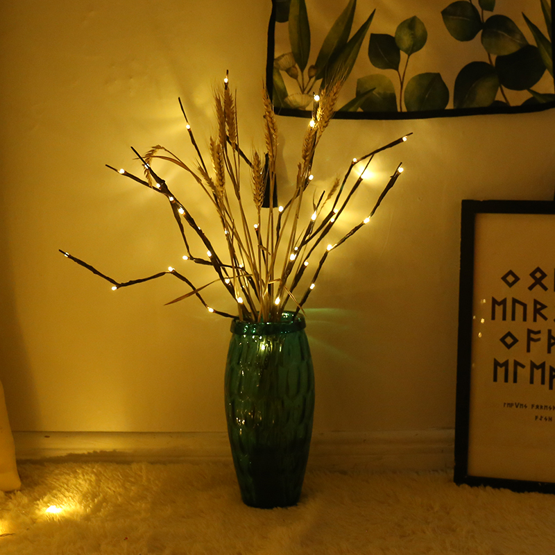 LED color lamp branch lamp bar wedding decoration romantic courtyard teenage network red dorm bedroom layout lighting