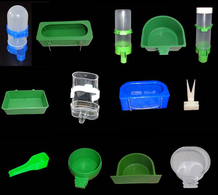 Bird Supplies with automatic feeding of the dieters Feeder Birds water Drinking water Kettle Birds Bowls food Bowls Bath of Bath Tub