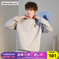 Radiohead sweatshirt mens tide brand loose ins super fire niche new cotton crewneck pullover gray underlay