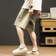 ໂສ້ງຂາສັ້ນ Tangshi ລະດູຮ້ອນໃໝ່ຂອງຜູ້ຊາຍ ຍີ່ຫໍ້ trendy looses overalls thin leg slimming five-point pants mid-pants
