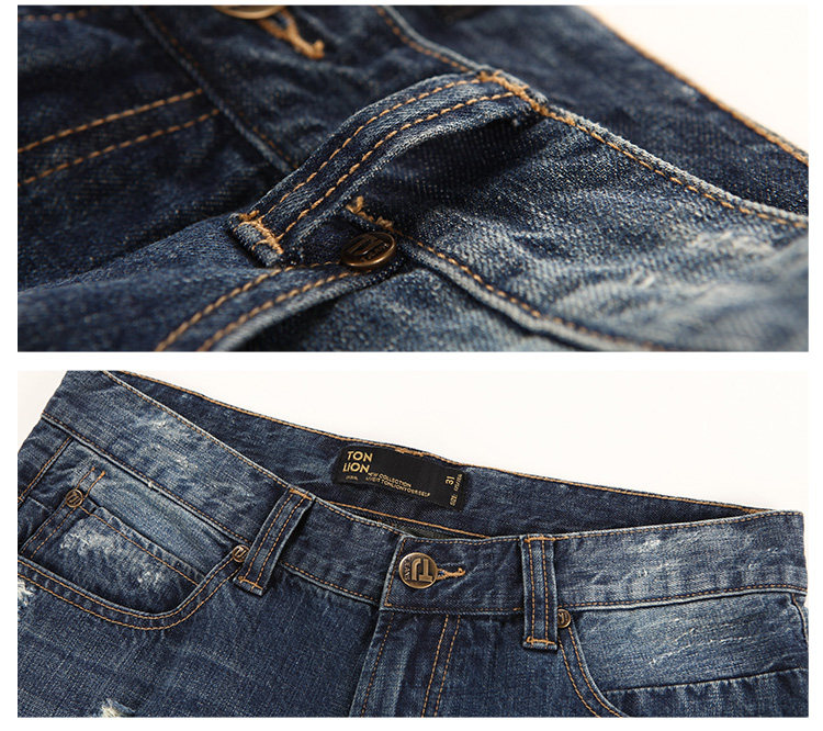 Jeans pour jeunesse coupe droite TONLION pour printemps - Ref 1479771 Image 23