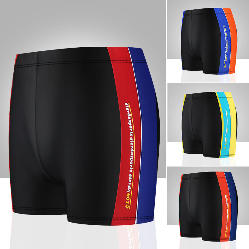 Swimming Pants Men's Bubble Spa Relaxation Adult Seaside Swimming Gear Anti Embarrassment Professional Increase Code Men's Flat Angle Sexy