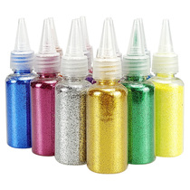 Childrens handmade DIY glitter glitter glitter glitter powder golden powder Christmas cross stitch golden onion powder 35g bottle