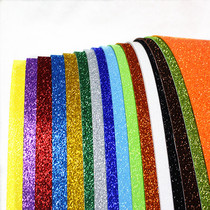 Color large sheet 2mm pearl belt glue sponge paper hand-sprinkled gold sea tissue paper gold powder bright sponge paper