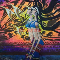 100 ink color painting filter paper color ink painting paper Childrens Palace art painting ink rendering paper