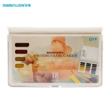 Прозрачная окрашенная пигментированная акварель, 12 цветов, 18 цветов