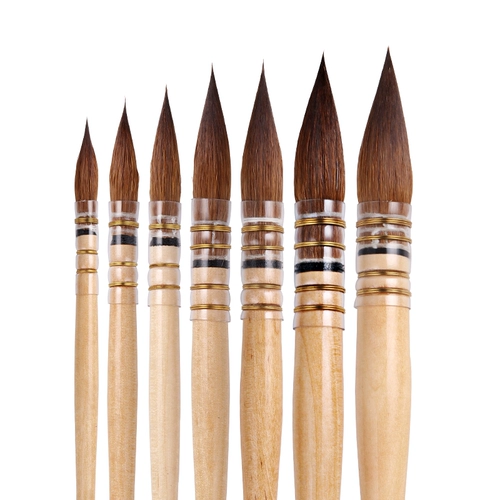 Импортная акварель, профессиональные мелки, художественный комплект для взрослых для школьников, пигментированная кисть для письма ручной работы, Германия, подходит для начинающих, ручная роспись