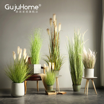 Nordic simulation Reed bonsai green plant fake tree living room large floor potted ornaments interior decoration traveler banana