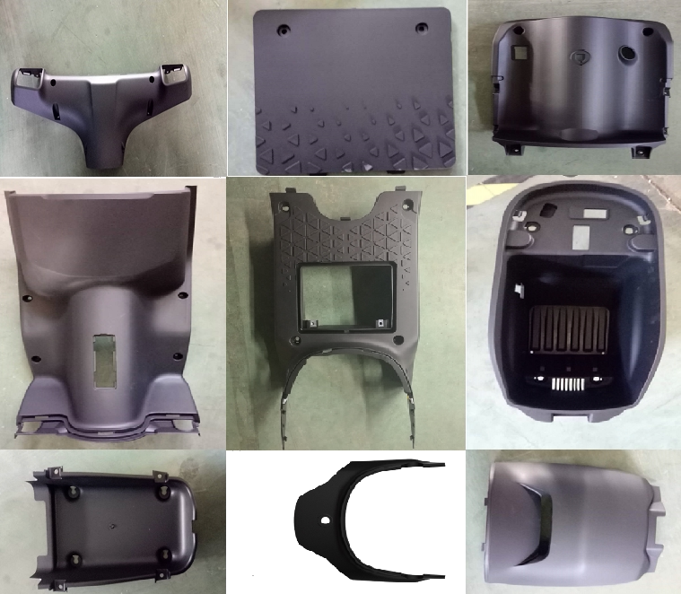 Suke Electric Vehicle SOCO CU Series PP Parts Whole Car Black Parts Plastic Parts Suke Car Shell Gift Tools