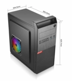 黑石塔 За пределами портативной поддержки M-ATX ITX, маленькая материнская плата, толстая пластина, корпус для офисного домашнего настольного компьютера