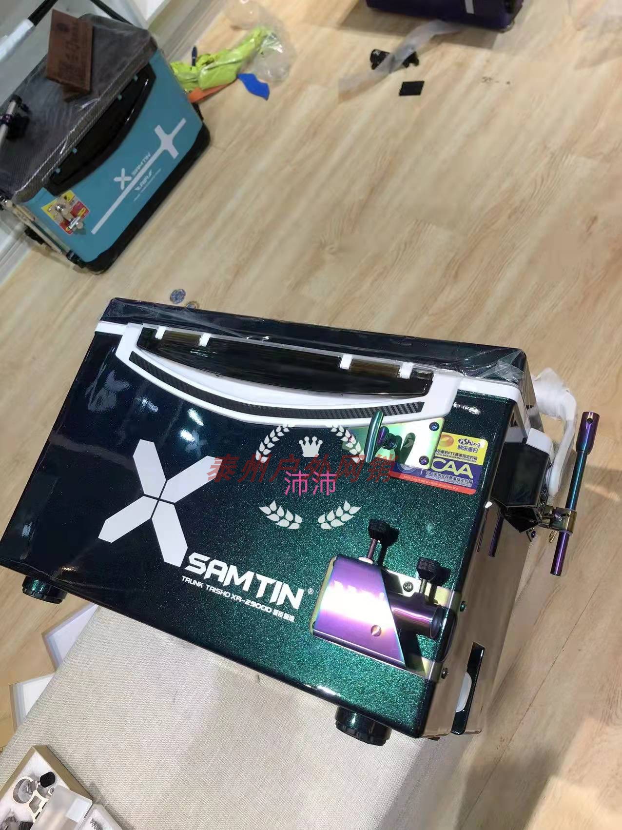 Yamada Rechen Fishing Box 2900D 2900DS Baking Varnish Limited Edition With Lift 29L Wrap Corner Accessories