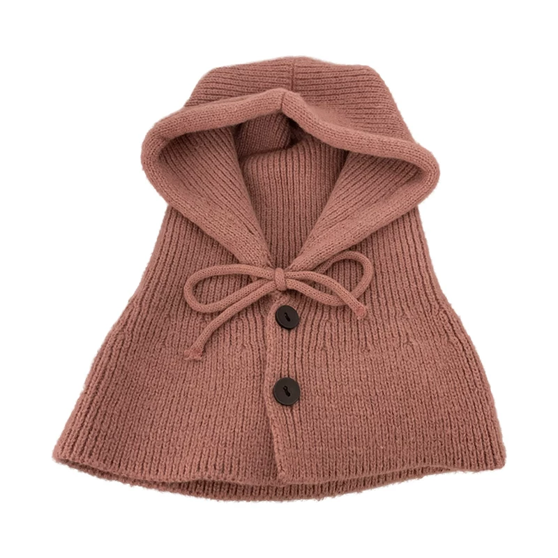Knitted keep warm scarf, woolen knitted hat