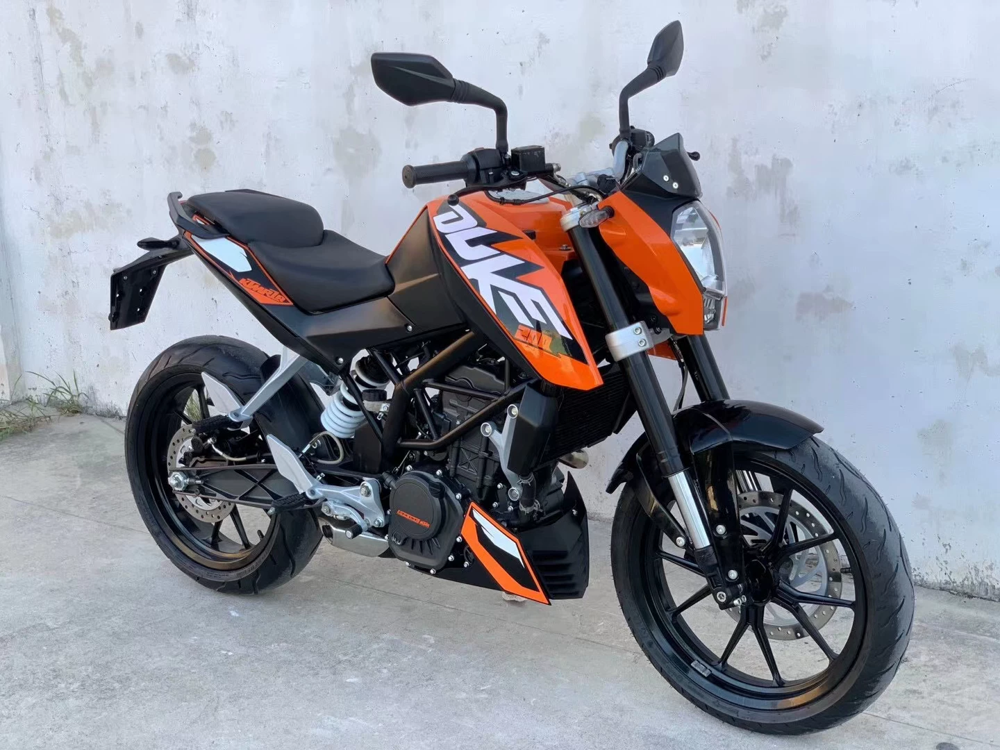 Подержанный Honda KTM250 Duke ретро внедорожник городской автомобиль тяжелый локомотив можно лицензировать Р3 спортивный автомобиль топливный мотоцикл