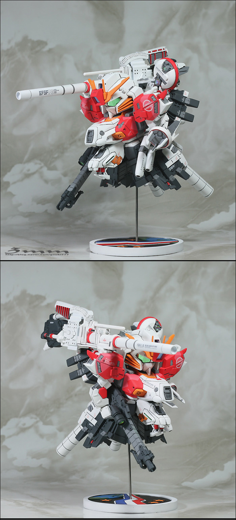 Mô hình MK Nhựa GK chế độ trắng Phiên bản SD / Q EXS EX-S Tiền đạo sâu 303E Tấn công sâu - Gundam / Mech Model / Robot / Transformers mua mô hình gundam