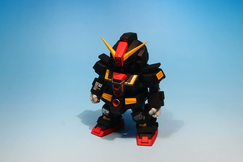 MK model Gundam model GK nhựa trắng mốc SD BB Q phiên bản Tâm lý MRX Sức mạnh tinh thần - Gundam / Mech Model / Robot / Transformers