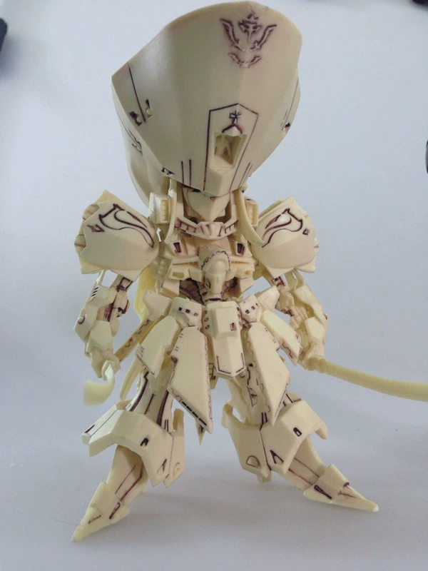 Mô hình MK Spot nhựa thủ công GK khuôn trắng Câu chuyện năm sao SD Q phiên bản kogAT vàng headshot - Gundam / Mech Model / Robot / Transformers