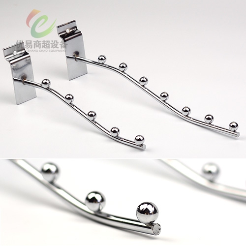 Grooved plate Five Everest Hook Trough Plate Seven Beads 57 Beads Clothes Prop Hook Shelf Hooks Five-Pearl Seven Liverest Beads Are Hanging