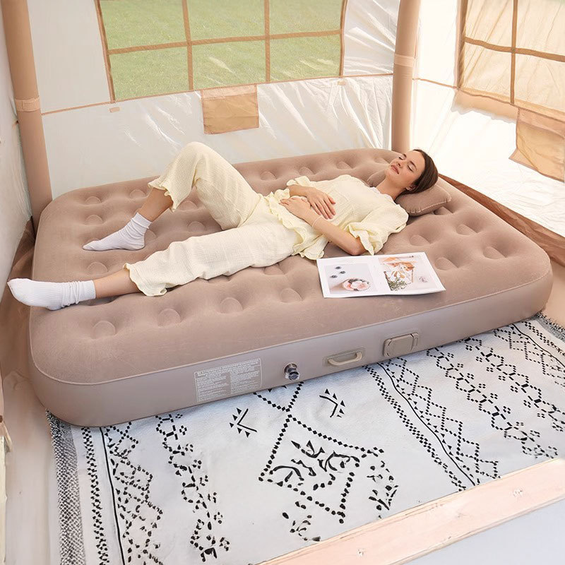 Xinjiang Free Shipping Fully Automatic Inflatable Mattress for Floor Sleeping, Home Inflatable Mattress, Tent Outdoor Camping Sleeping Pad
