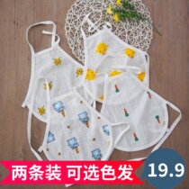 Newborn baby bellyband summer thin pure cotton gauze male and female baby bellyband belly belt sleep to prevent colds