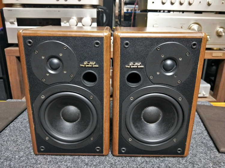 Original ONKYO ONKYO 202 speaker bookshelf case pair