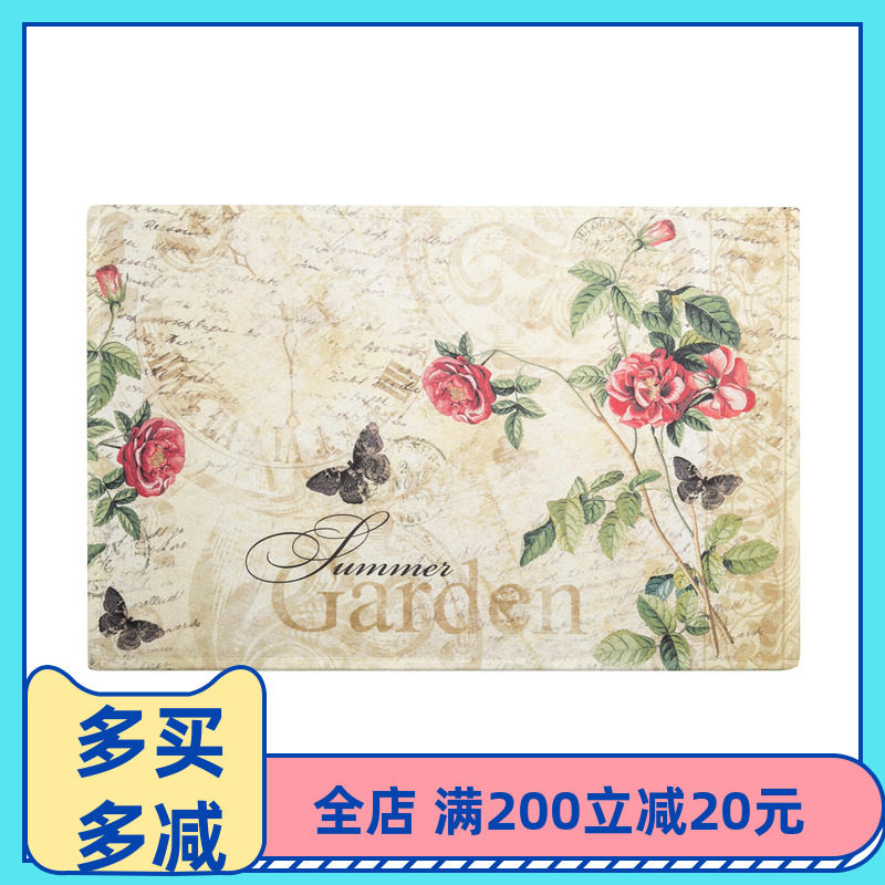 German Carpet AKZENTE Lavender Fields machine washroom Bathroom Foot Mat Carpet Door Hall Mat Original Clothing