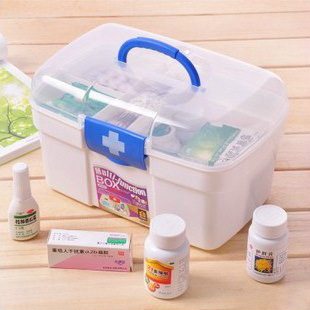 家用保健多用药箱 家庭药箱 急救药箱 收纳箱 药盒