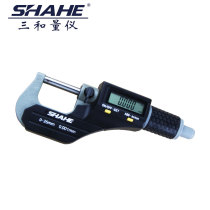 SHAHE Sanhe high precision digital micrometer Digital outer diameter micrometer 0-25-50-75-100
