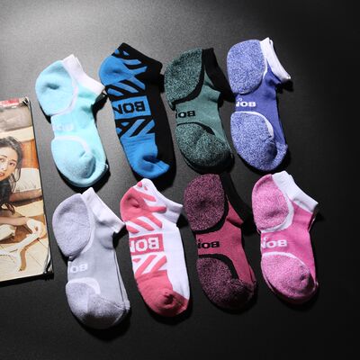 Export towel base, professional marathon running socks, women's outdoor quick-drying short socks, breathable sports socks, women's spring and autumn