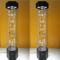 New Acrylic Oral Dentistry Clinic Dental Model Rotary Exhibition Cabinet Display Cabinet Ornament Gift Display Cabinet