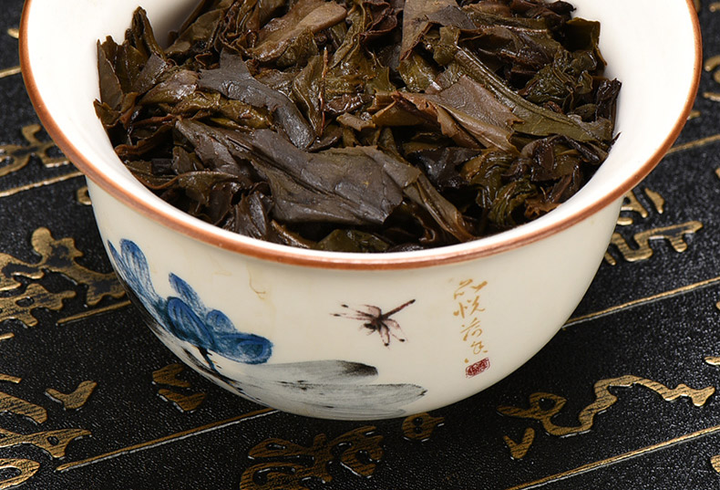 湘丰 安化黑茶 金花手筑茯茶 2斤*2盒 4年陈茶 图19