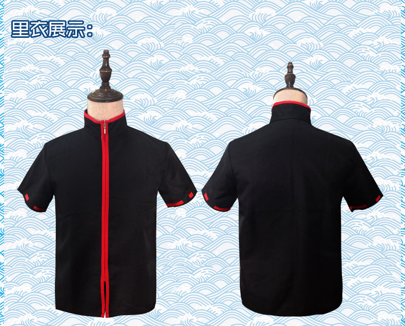 Bạc linh hồn bạc sang trắng đêm ngã ba 坂 田 银 时 cosplay quần áo anime nam toàn bộ quần áo đồ hầu nữ