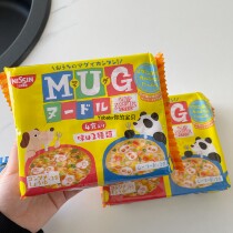 (Spot)Japan NISSIN Nissin childrens seafood chicken noodle animal shape instant noodles 4 packs