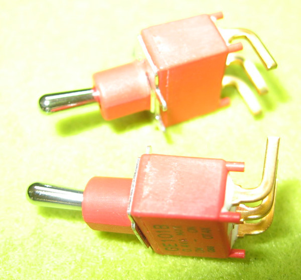 Nissan OTAX three feet red button switch metal handle 3 feet 3 gold plated feet