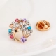 Đặc biệt cung cấp nhỏ trâm cài cổ áo pin thời trang Hàn Quốc pin khóa Thorn ngựa trâm trang trí cổ áo khóa