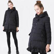 2020 winter clothes new cotton-padded women long thick down cotton clothes loose size winter black cotton-padded jacket