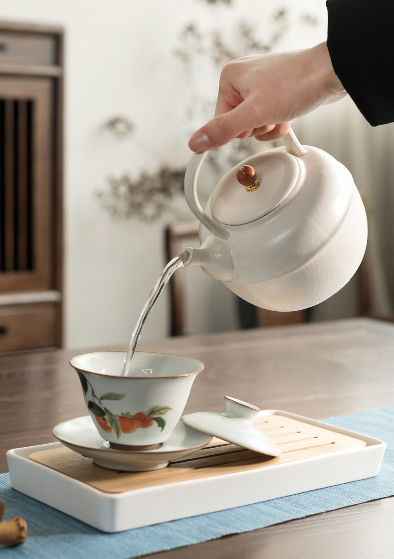 Poly real scene of household electricity TaoLu boiled tea set automatic ceramic high - temperature electric heating curing pot large capacity kettle