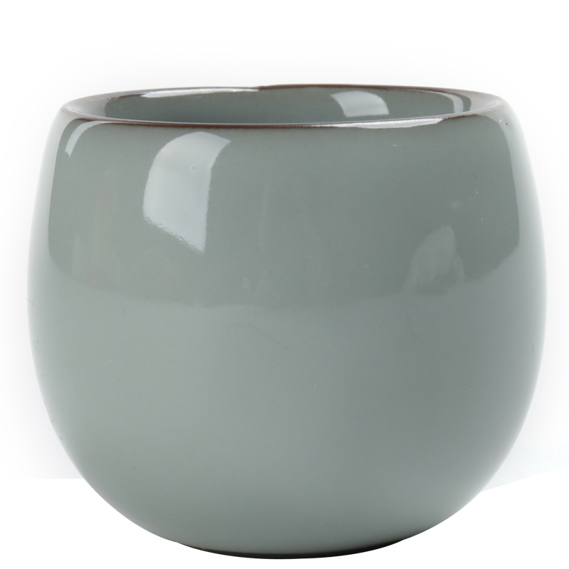 Poly real scene Wang Wuquan manual cup kung fu tea cups tire purple expressions using bowl celadon collection of fine iron sample tea cup